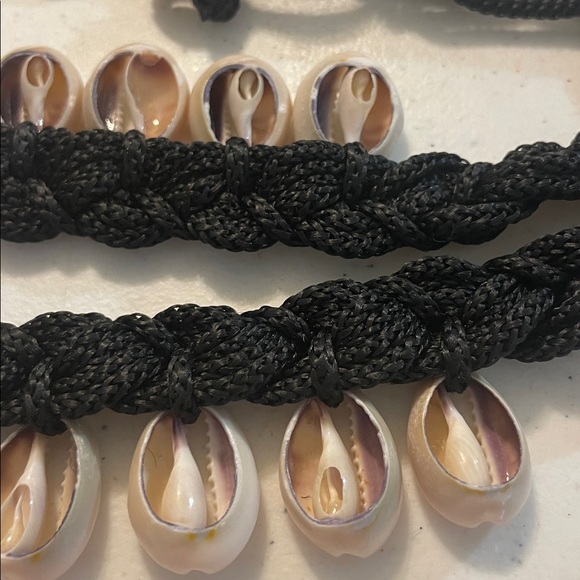 Pukka Shell Braided Tie Belt Y2K - Picture 4 of 7